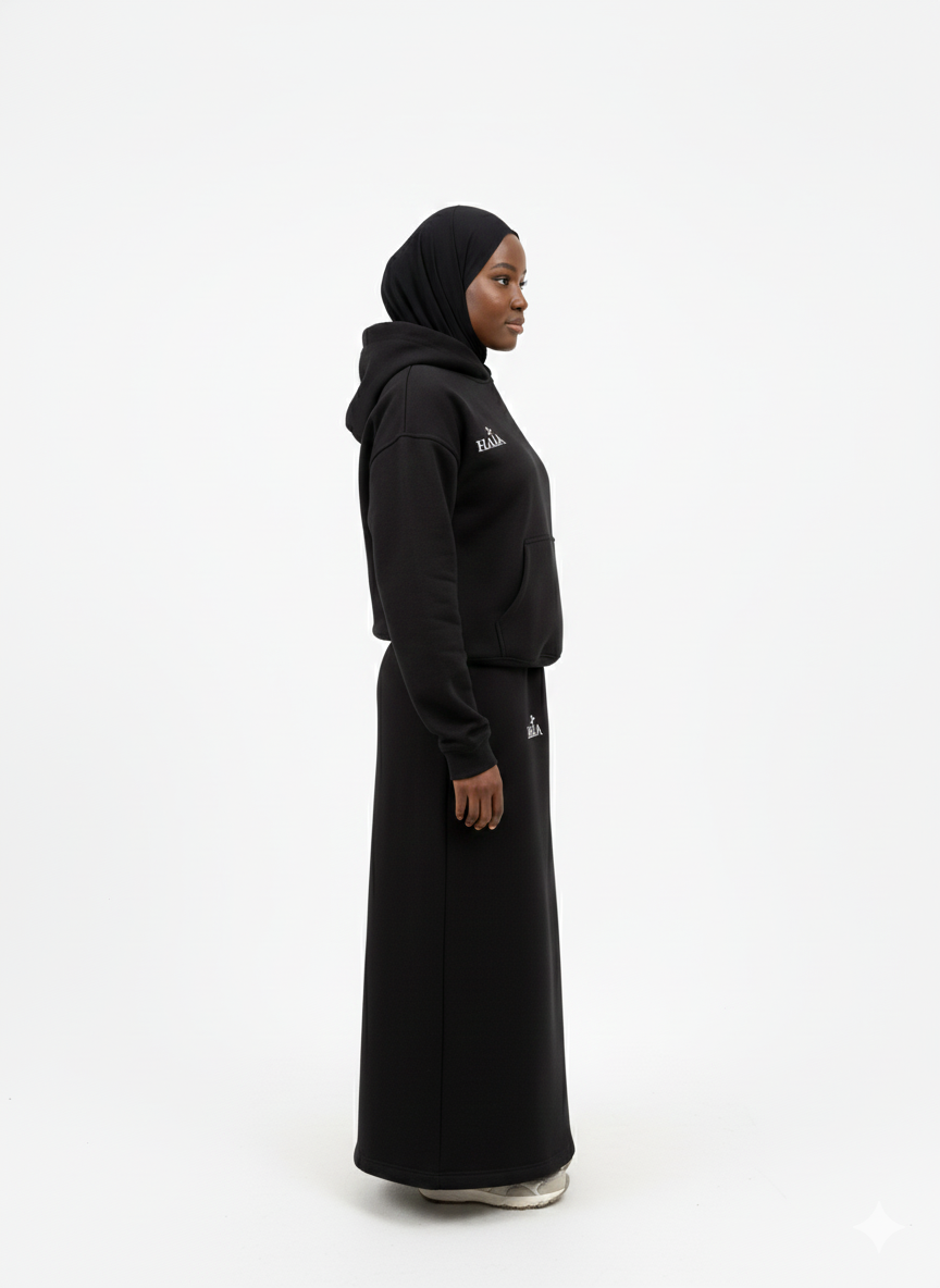 HAIA STREET Modest Set Black