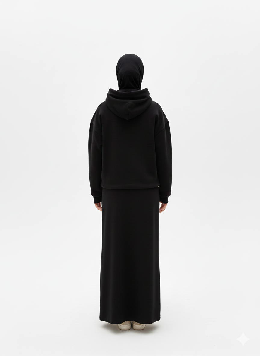 HAIA STREET Modest Set Black